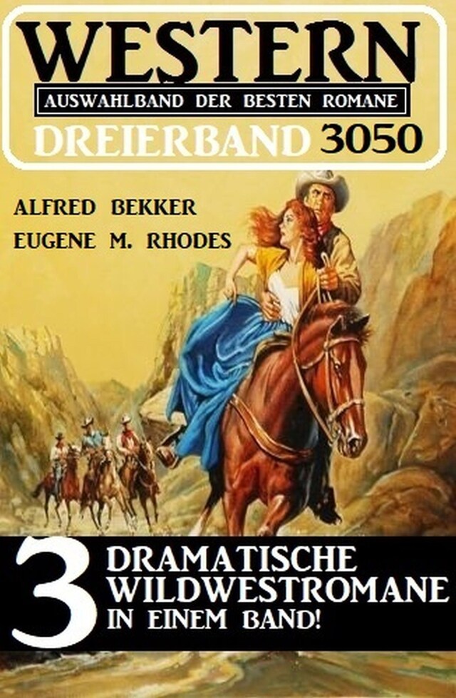 Buchcover für Western Dreierband 3050