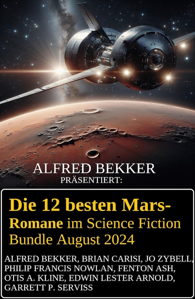 Okładka książki dla Die 12 besten Mars-Romane im Science Fiction Bundle August 2024