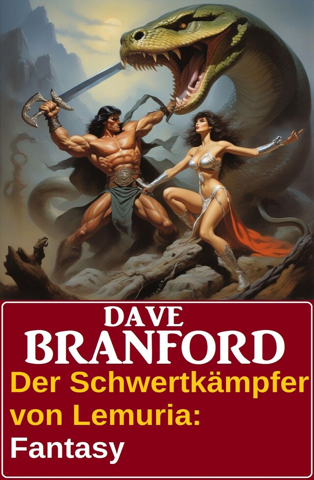 Copertina del libro per Der Schwertkämpfer von Lemuria: Fantasy