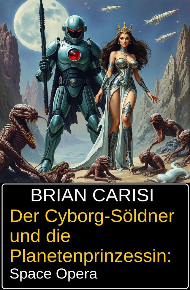 Book cover for Der Cyborg-Söldner und die Planetenprinzessin: Space Opera