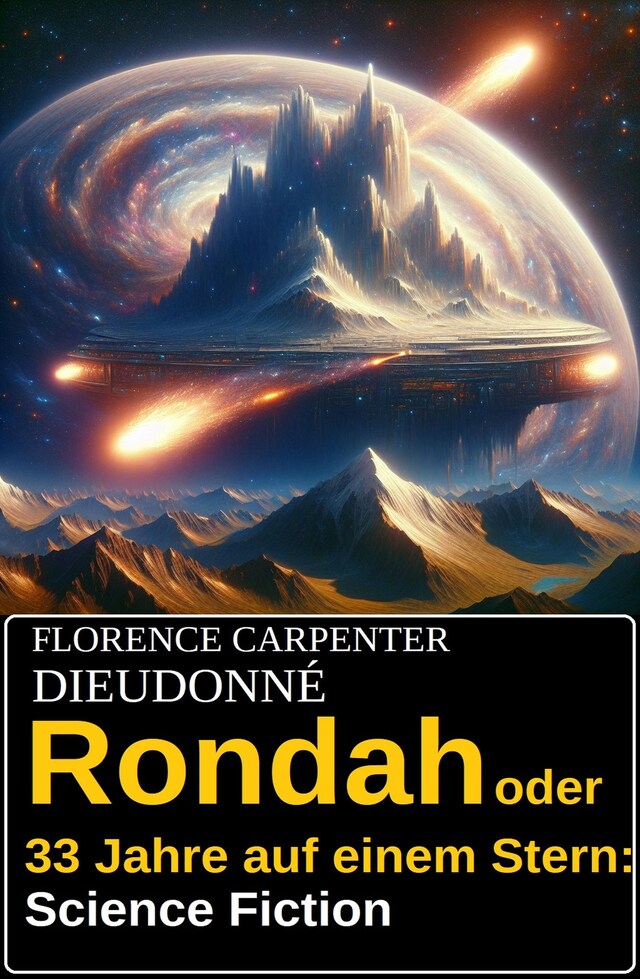 Bokomslag för Rondah oder 33 Jahre auf einem Stern: Science Fiction