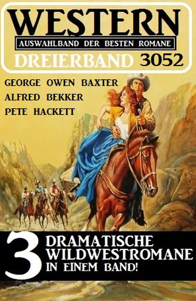 Buchcover für Western Dreierband 3052