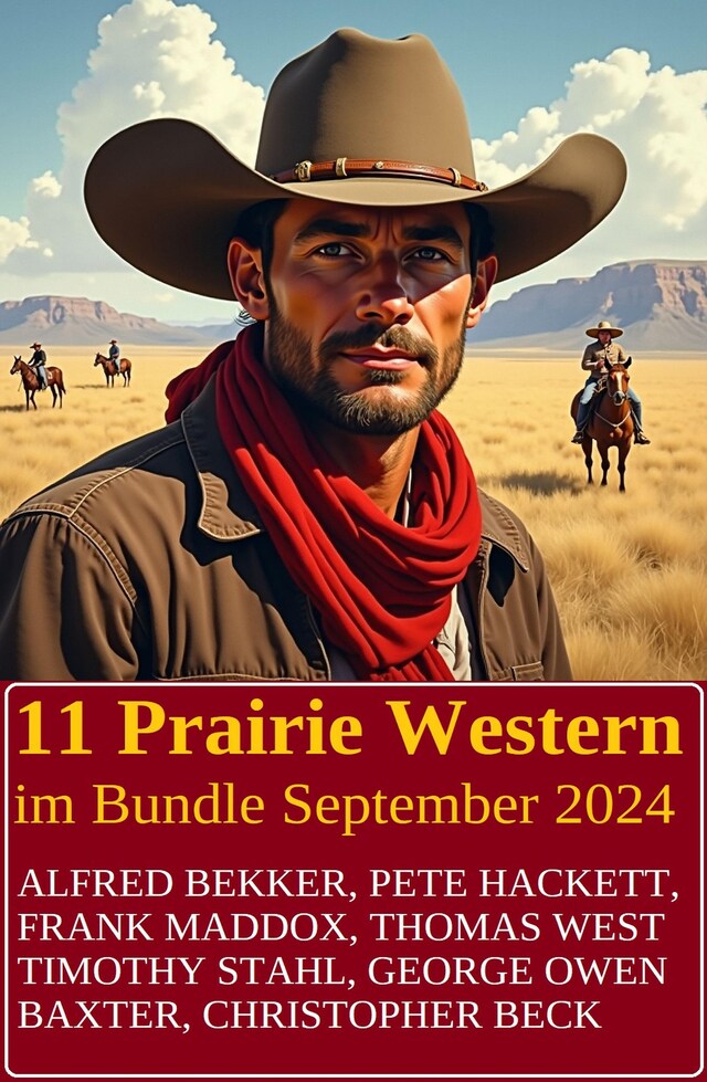 Buchcover für 11 Prairie Western im Bundle September 2024