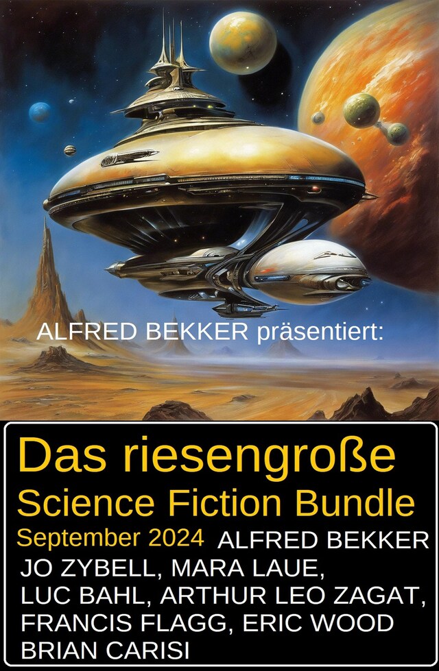 Buchcover für Das riesengroße Science Fiction Bundle September 2024