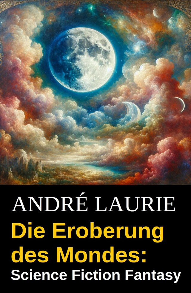 Kirjankansi teokselle Die Eroberung des Mondes: Science Fiction Fantasy