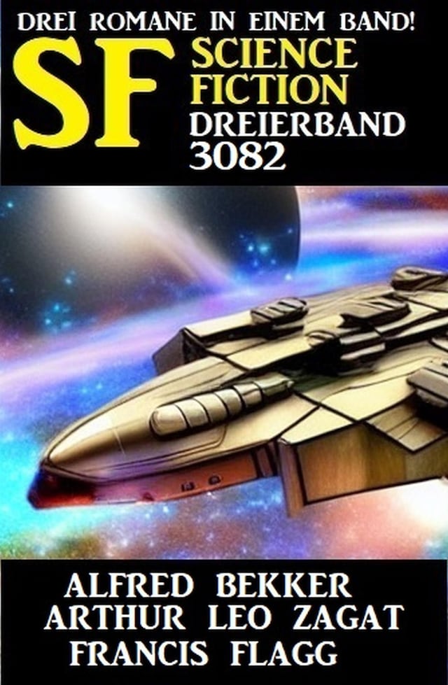 Buchcover für Science Fiction Dreierband 3082