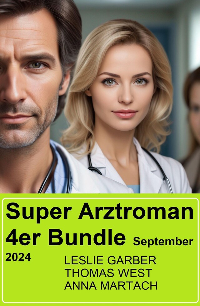 Buchcover für Super Arztroman 4er Bundle September 2024