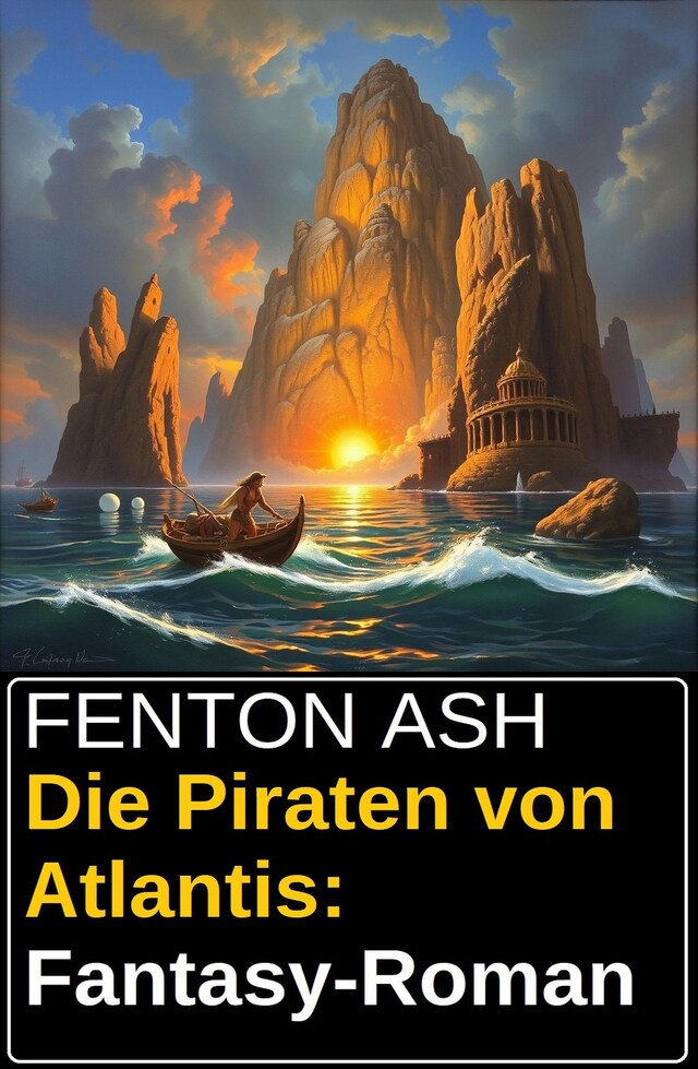 Boekomslag van Die Piraten von Atlantis: Fantasy-Roman