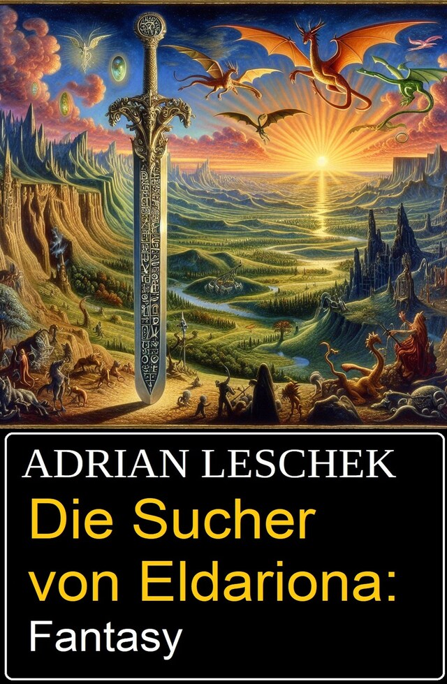 Book cover for Die Sucher von Eldariona: Fantasy