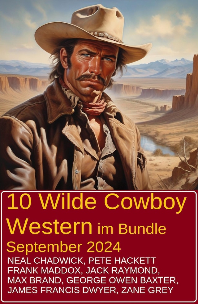 Book cover for 10 Wilde Cowboy Western im Bundle September 2024