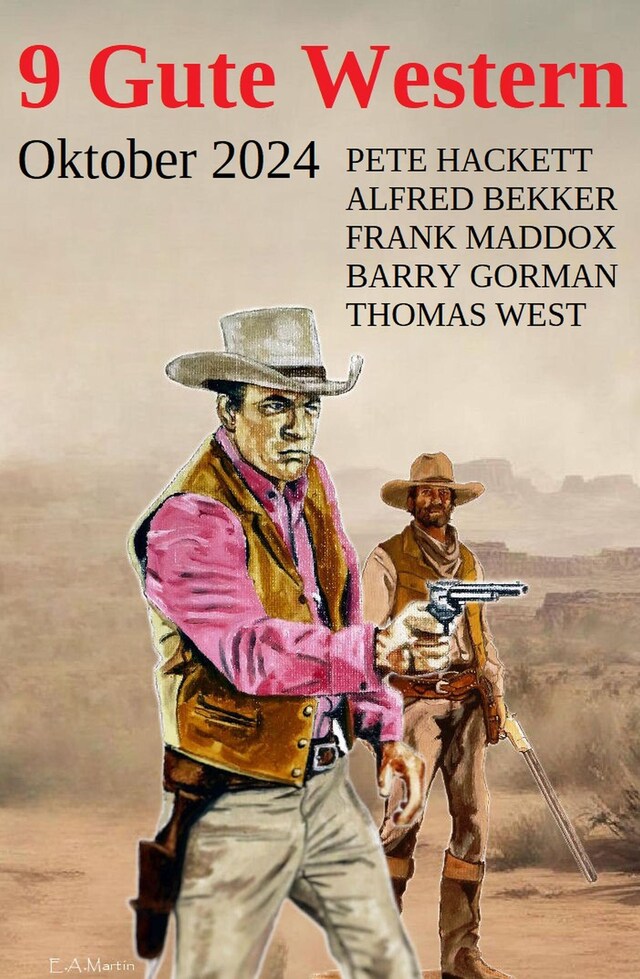 Buchcover für 9 Gute Western Oktober 2024