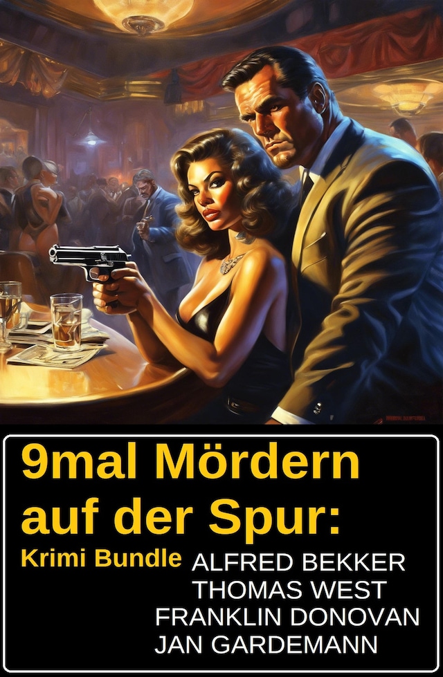 Bogomslag for 9mal Mördern auf der Spur: Krimi Bundle