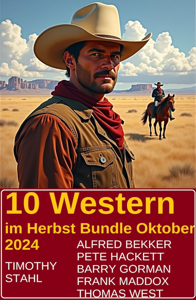 Buchcover für 10 Western im Herbst Bundle Oktober 2024