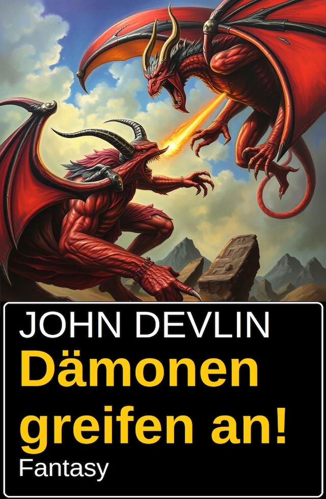 Book cover for Dämonen greifen an! Fantasy