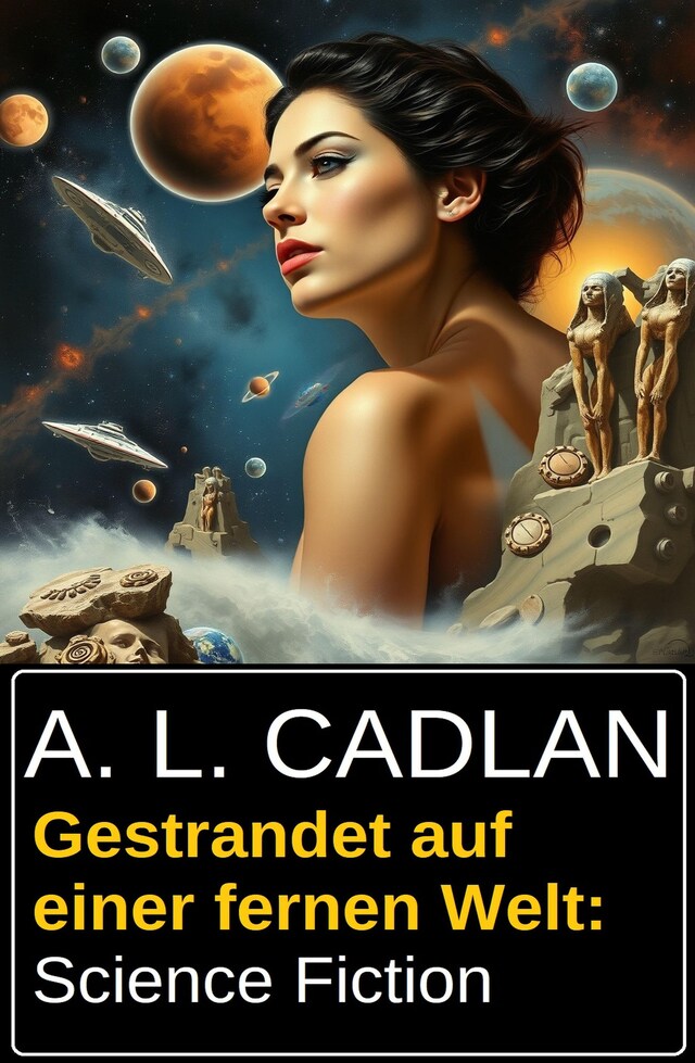 Bokomslag for Gestrandet auf einer fernen Welt: Science Fiction