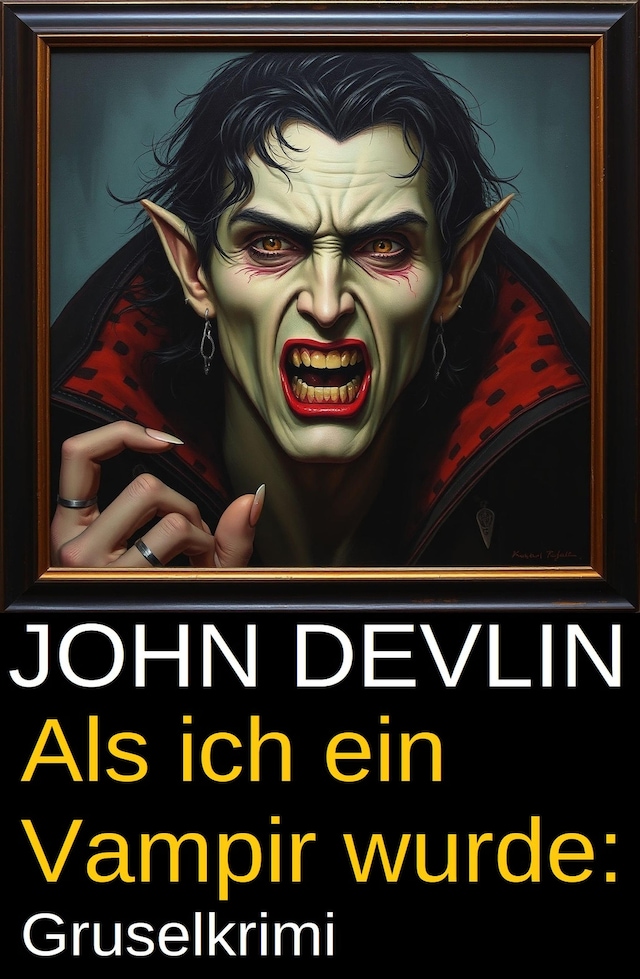 Buchcover für Als ich ein Vampir wurde: Gruselkrimi