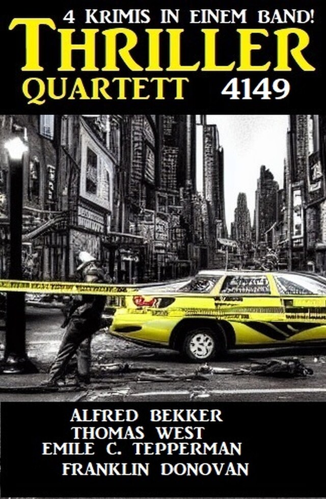 Book cover for Thriller Quartett 4149