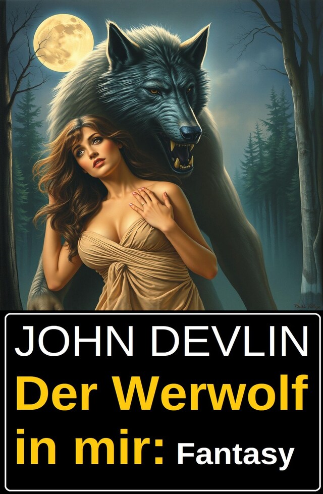 Kirjankansi teokselle Der Werwolf in mir: Fantasy