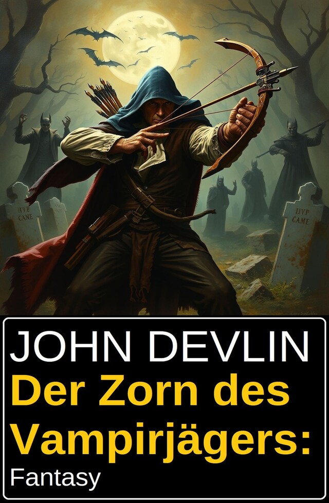 Buchcover für Der Zorn des Vampirjägers: Fantasy