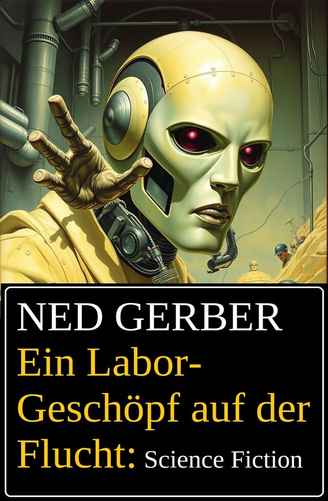 Book cover for Ein Labor-Geschöpf auf der Flucht: Science Fiction