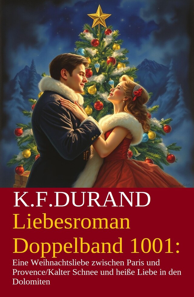 Buchcover für Liebesroman Doppelband 1001