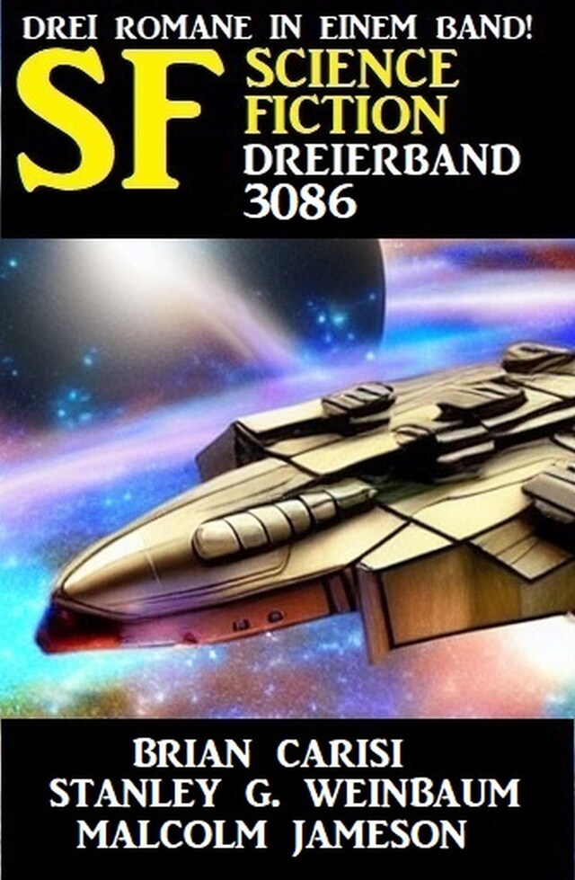 Bogomslag for Science Fiction Dreierband 3086