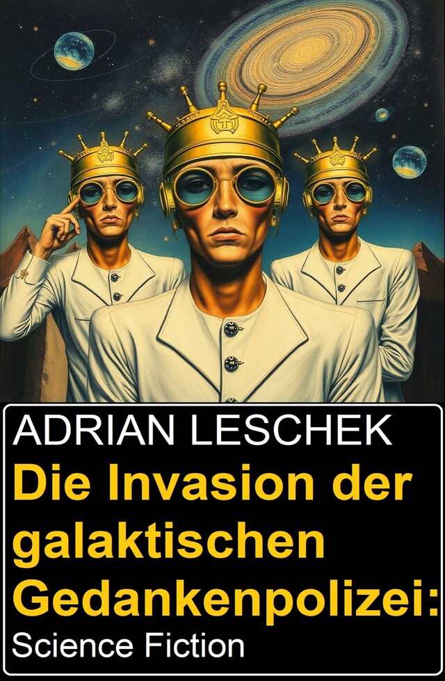 Bokomslag för Die Invasion der galaktischen Gedankenpolizei: Science Fiction