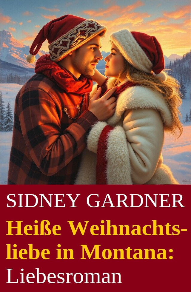 Book cover for Heiße Weihnachtsliebe in Montana: Liebesroman