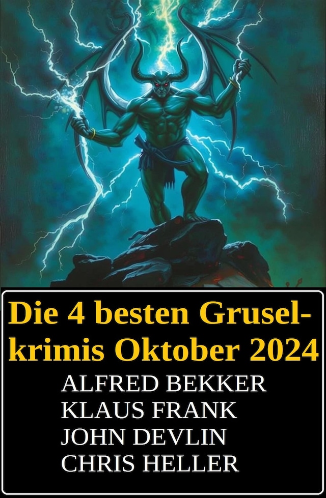 Book cover for Die 4 besten Gruselkrimis Oktober 2024