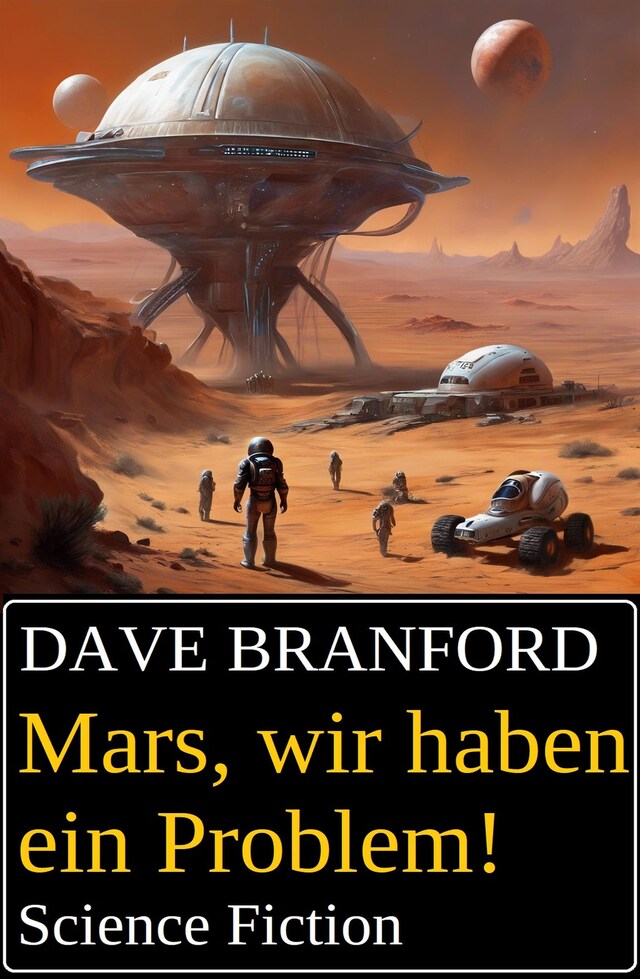 Boekomslag van Mars, wir haben ein Problem! Science Fiction