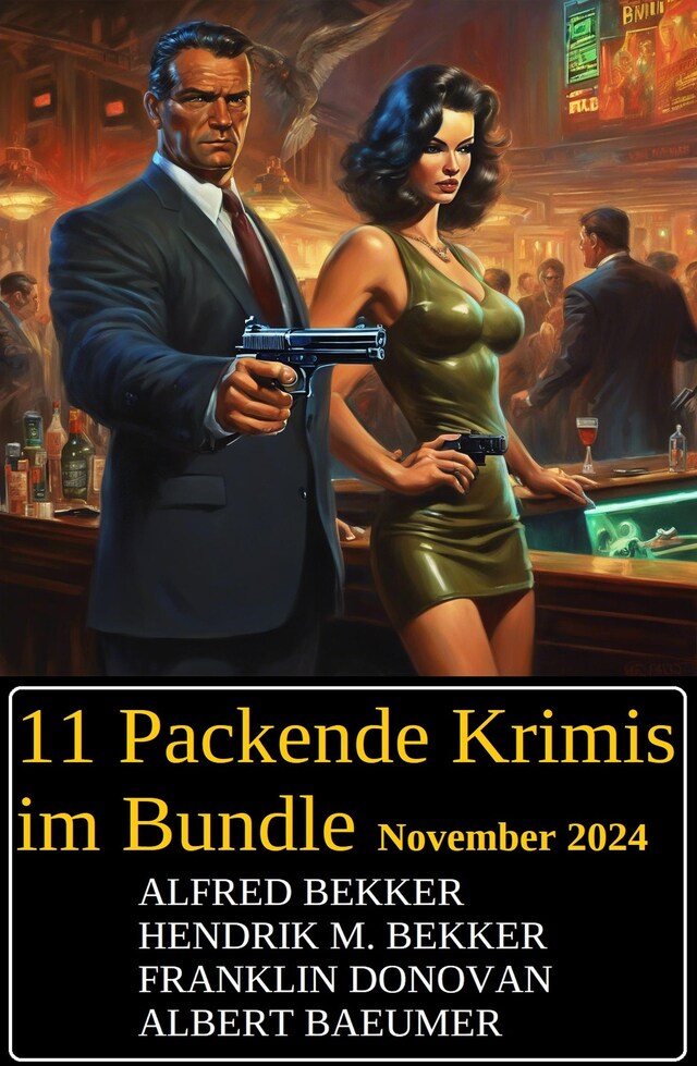 Book cover for 11 Packende Krimis im Bundle November 2024