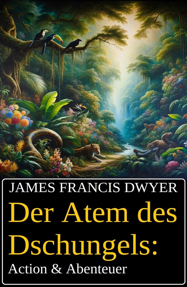 Copertina del libro per Der Atem des Dschungels: Action & Abenteuer