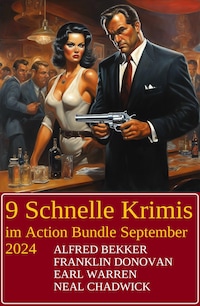 9 Schnelle Krimis im Action Bundle September 2024