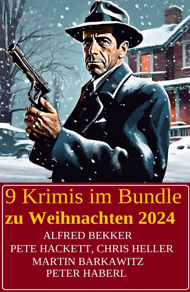 Buchcover für 9 Krimis im Bundle zu Weihnachten 2024