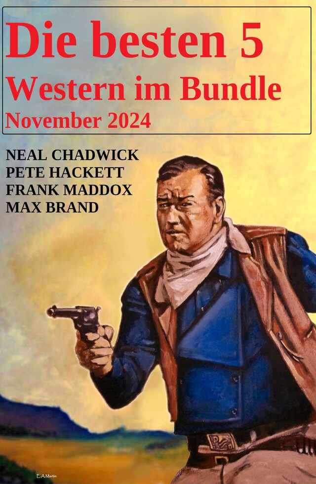 Book cover for Die besten 5 Western im Bundle November 2024