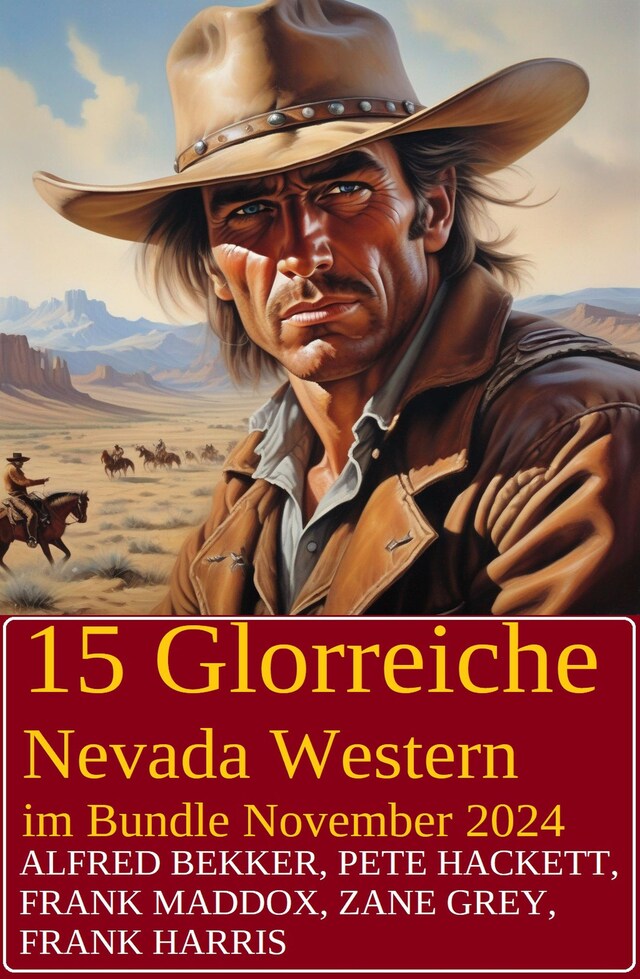 Book cover for 15 Glorreiche Nevada Western im Bundle November 2024