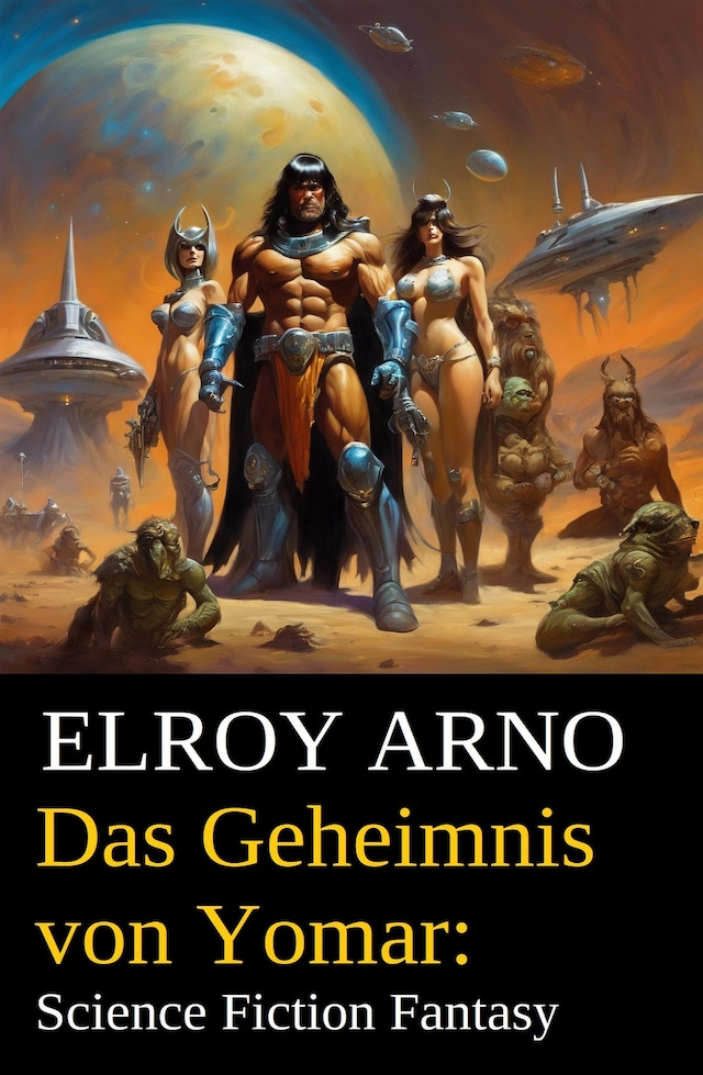 Bogomslag for Das Geheimnis von Yomar: Science Fiction Fantasy