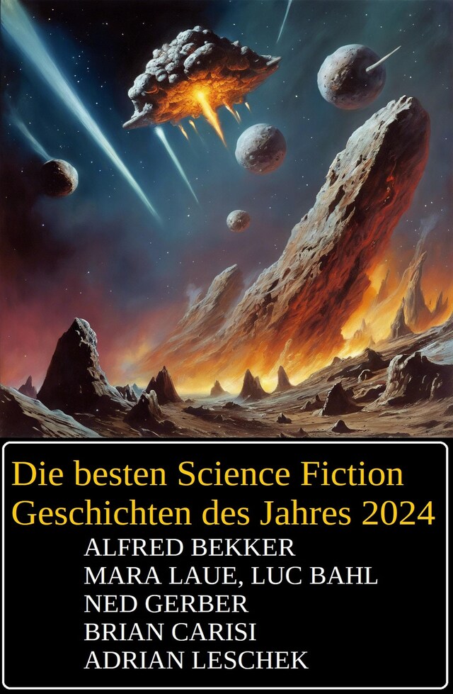 Book cover for Die besten Science Fiction Geschichten des Jahres 2024