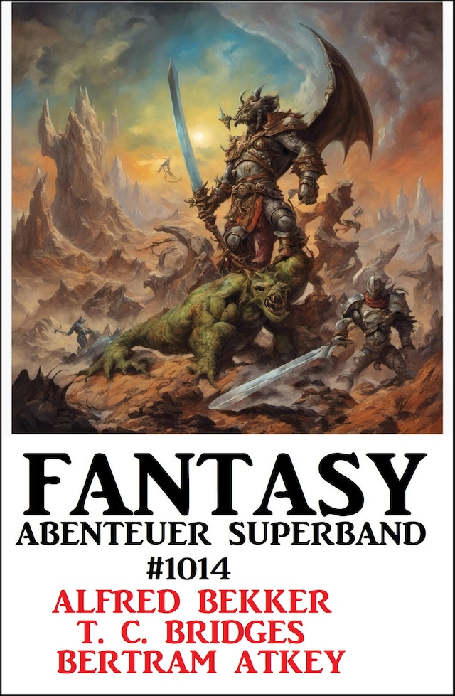 Buchcover für Fantasy Abenteuer Superband 1014