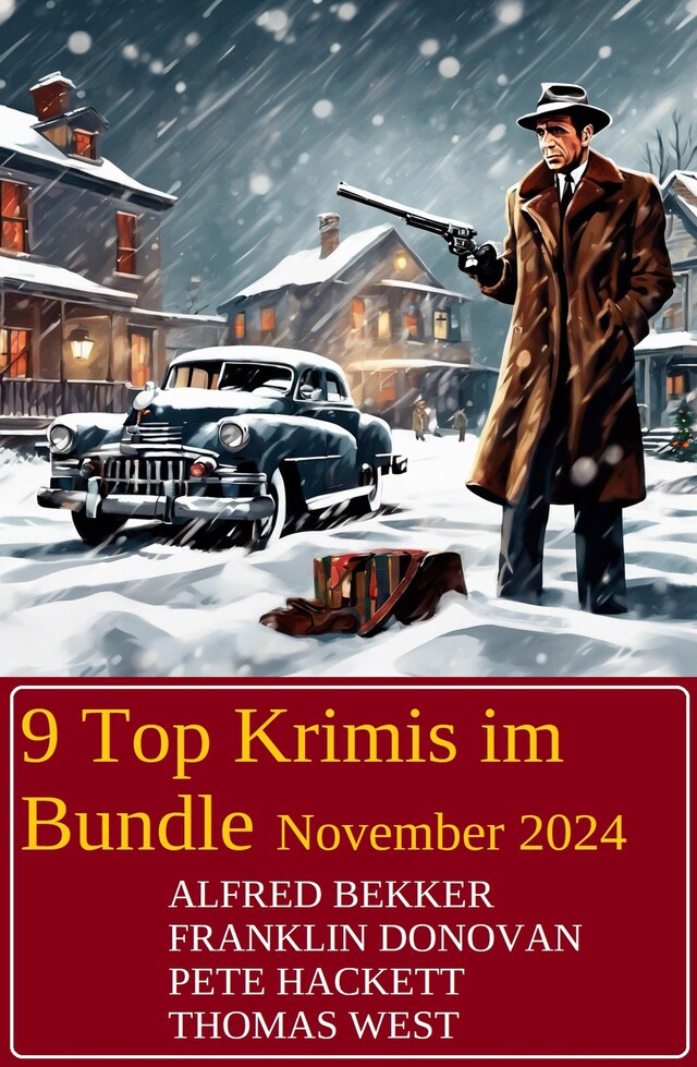 Okładka książki dla 9 Top Krimis im Bundle November 2024