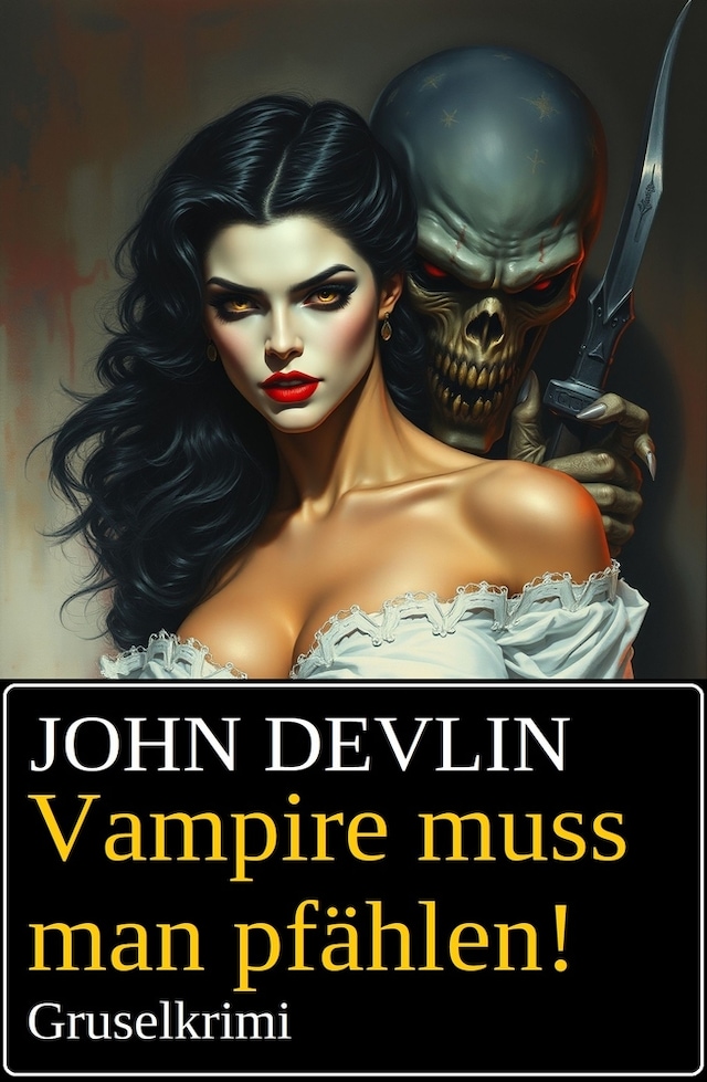 Book cover for Vampire muss man pfählen! Gruselkrimi