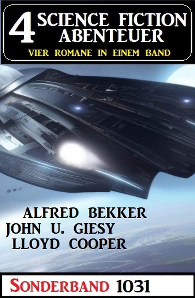 Buchcover für 4 Science Fiction Abenteuer Sonderband 1031