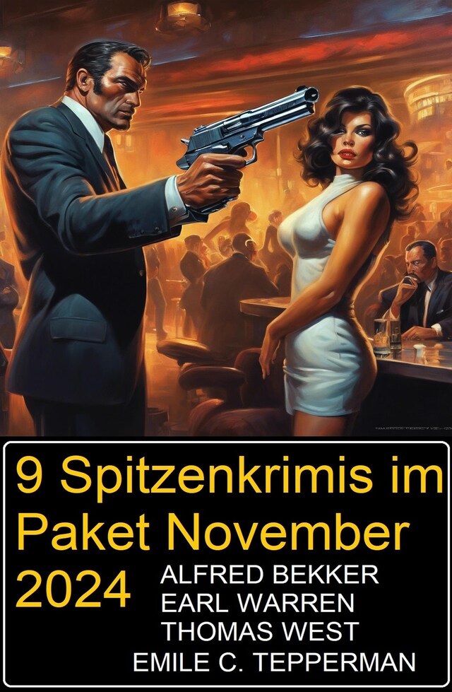 Book cover for 9 Spitzenkrimis im Paket November 2024