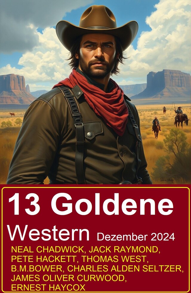 Book cover for 13 Goldene Western Dezember 2024