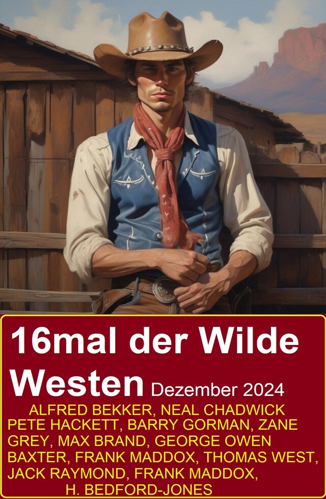 Book cover for 16mal der Wilde Westen Dezember 2024