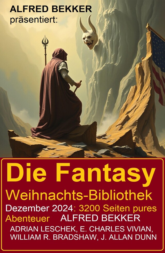 Book cover for Die Fantasy Weihnachts-Bibliothek Dezember2024: 3200 Seiten pures Abenteuer