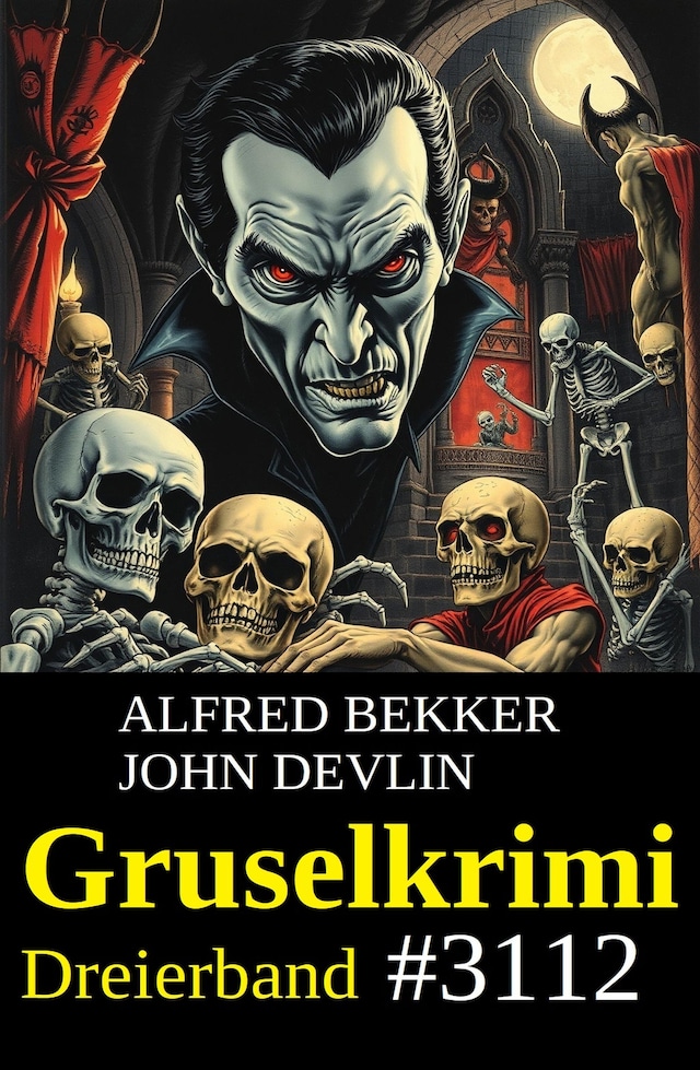 Book cover for Gruselkrimi Dreierband 3112