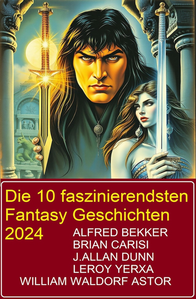 Book cover for Die 10 faszinierendsten Fantasy Geschichten 2024