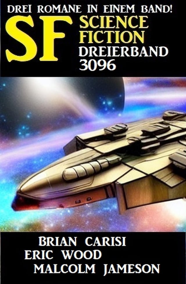 Bokomslag för Science Fiction Dreierband 3096