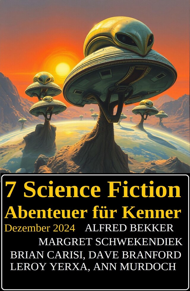 Buchcover für 7 Science Fiction Abenteuer für Kenner Dezember 2024